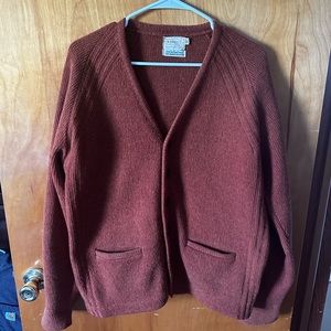 Brent: Montgomery Ward vintage cardigan